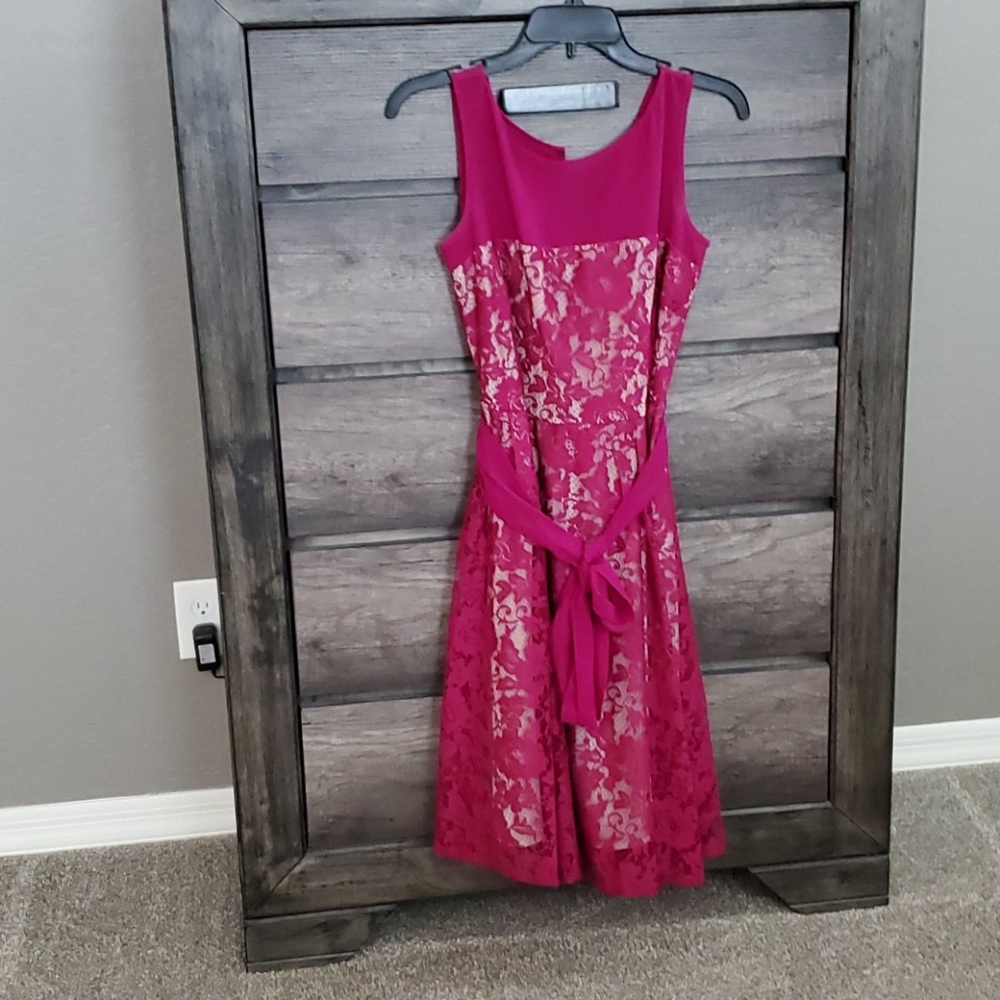 Pink dress